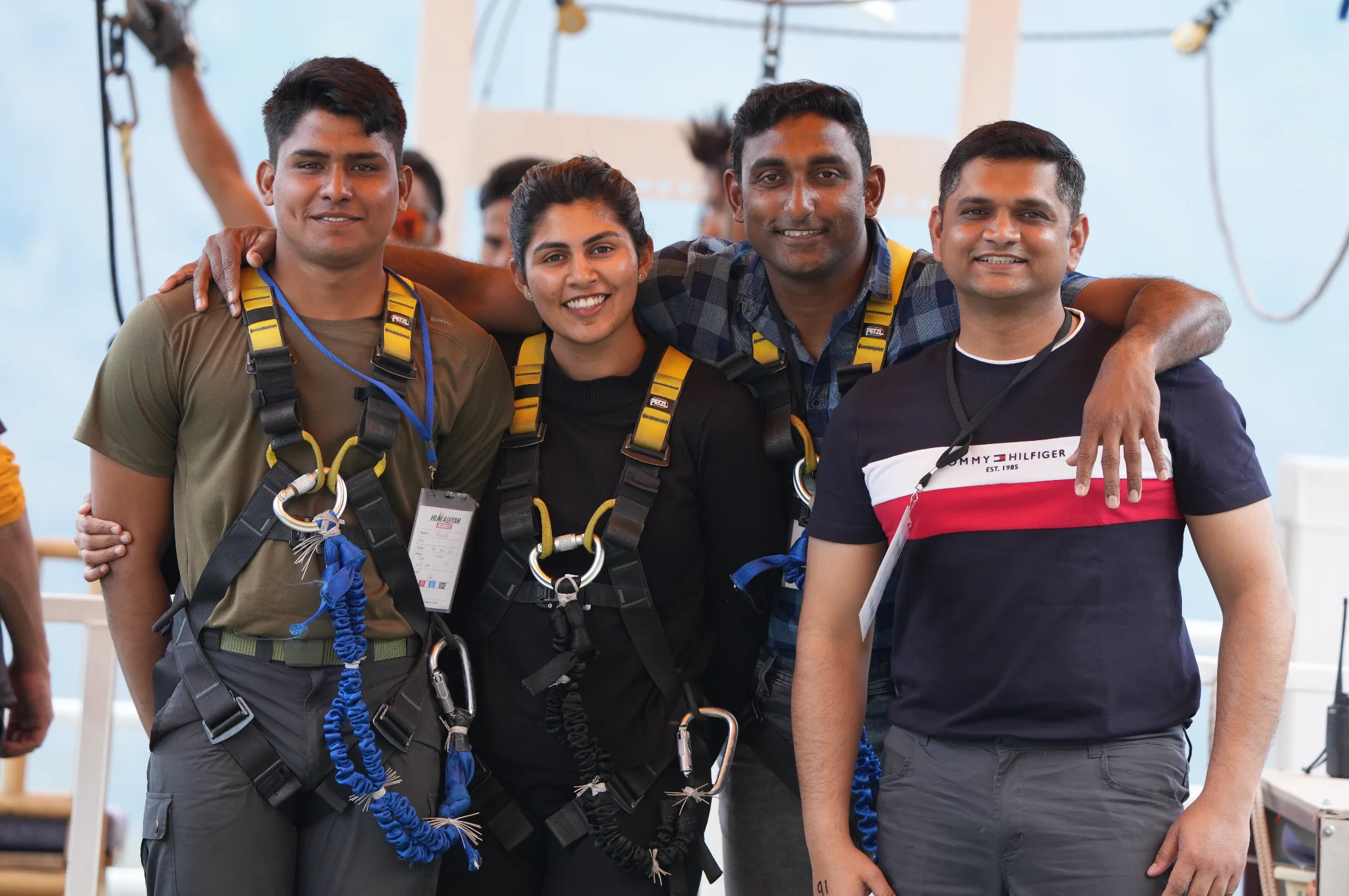 Adventure Squad Geared Up for the 117m Bungee Experience