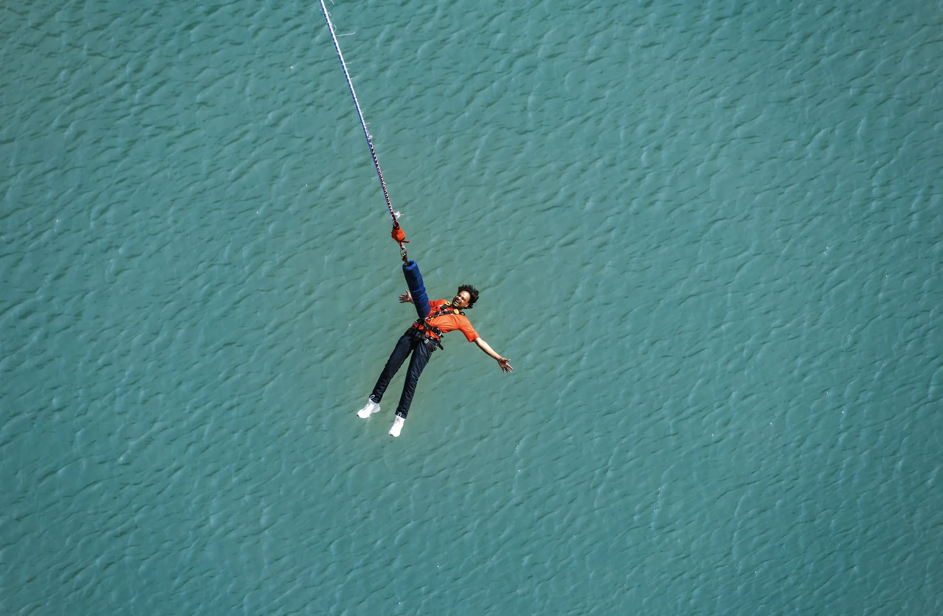 219 MTR freestyle bungee jumping in Devprayag