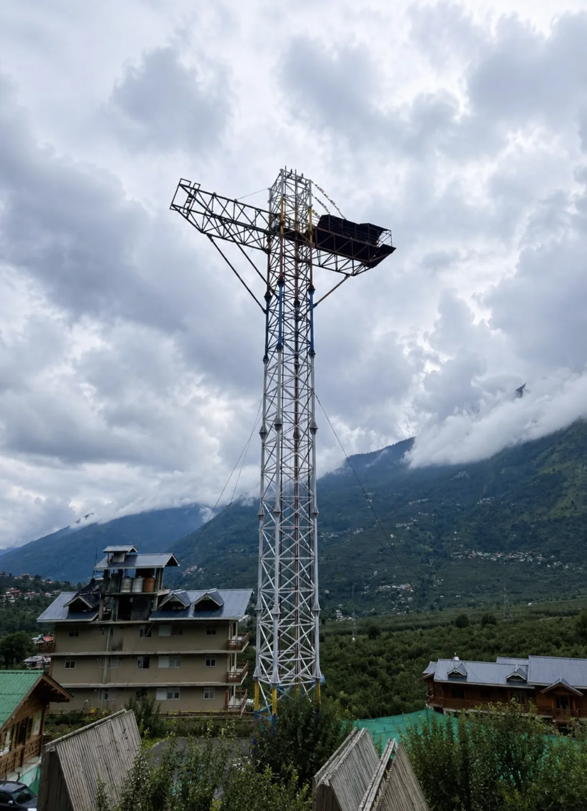 72m Tower Bungee Jumping in Manali