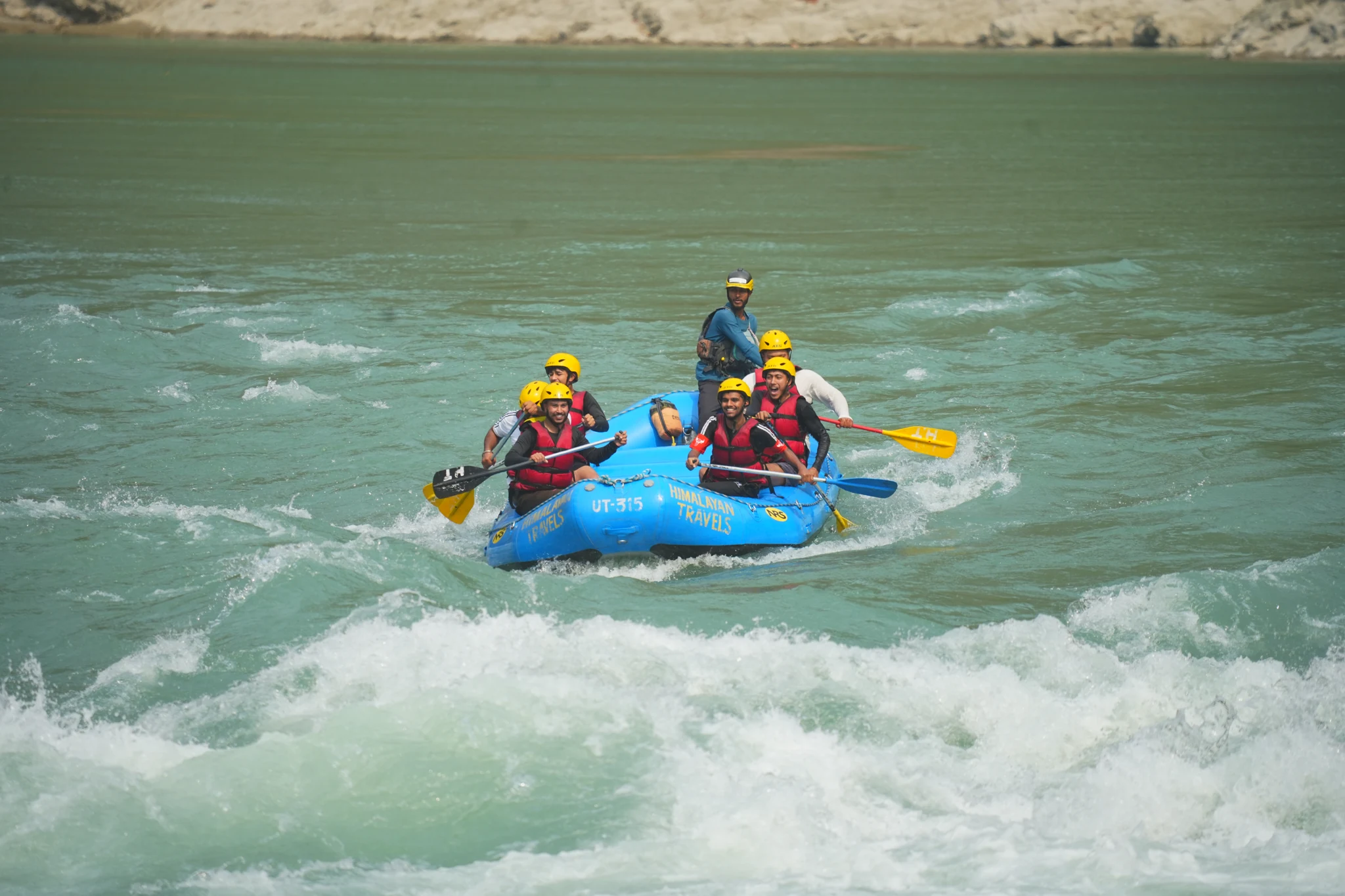 12 Km River Rafting in Rishikesh with 4K Drone Video Coverage