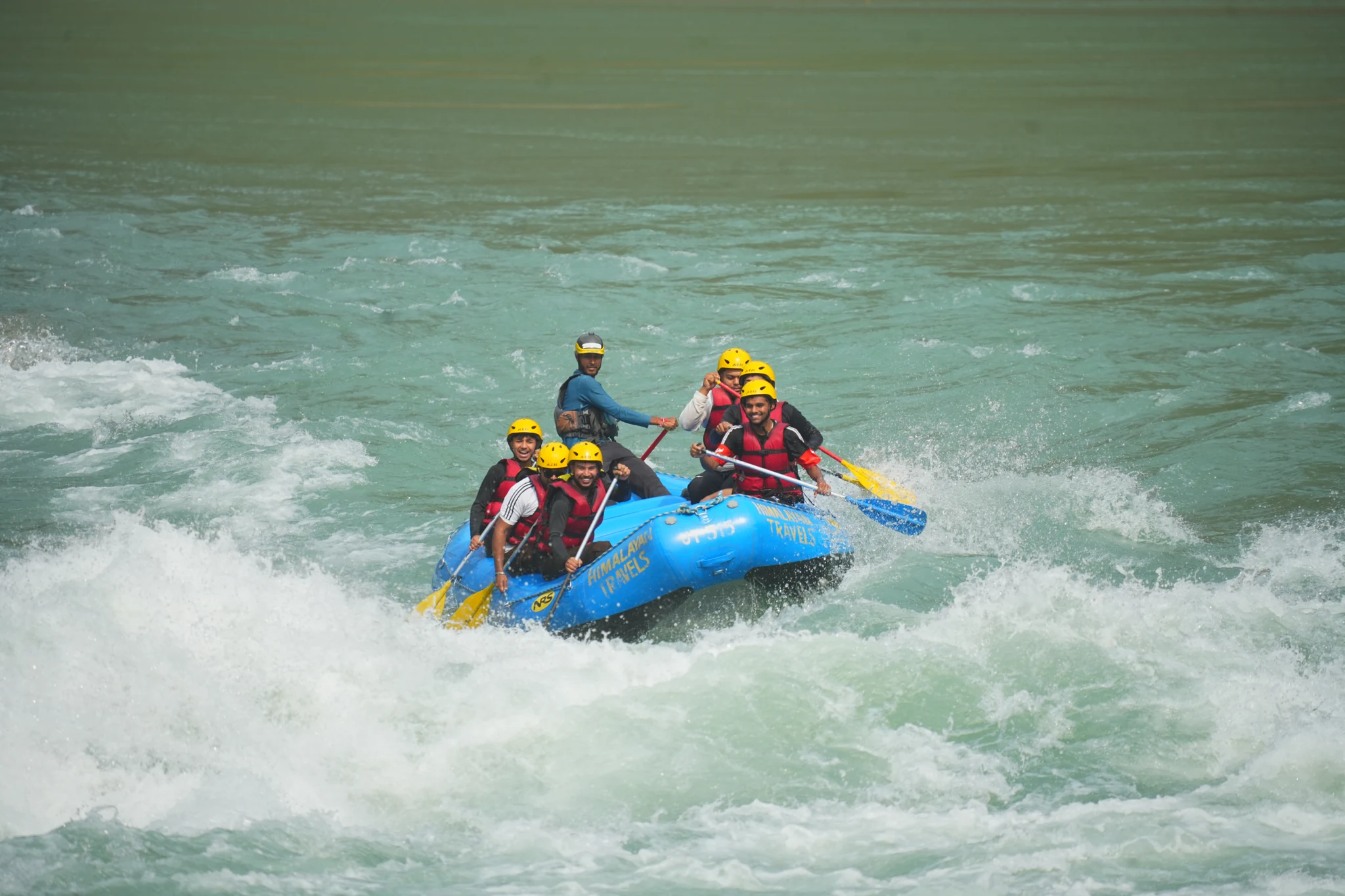 16 Km Shivpuri Rafting with 4K Aerial Drone Cinematography