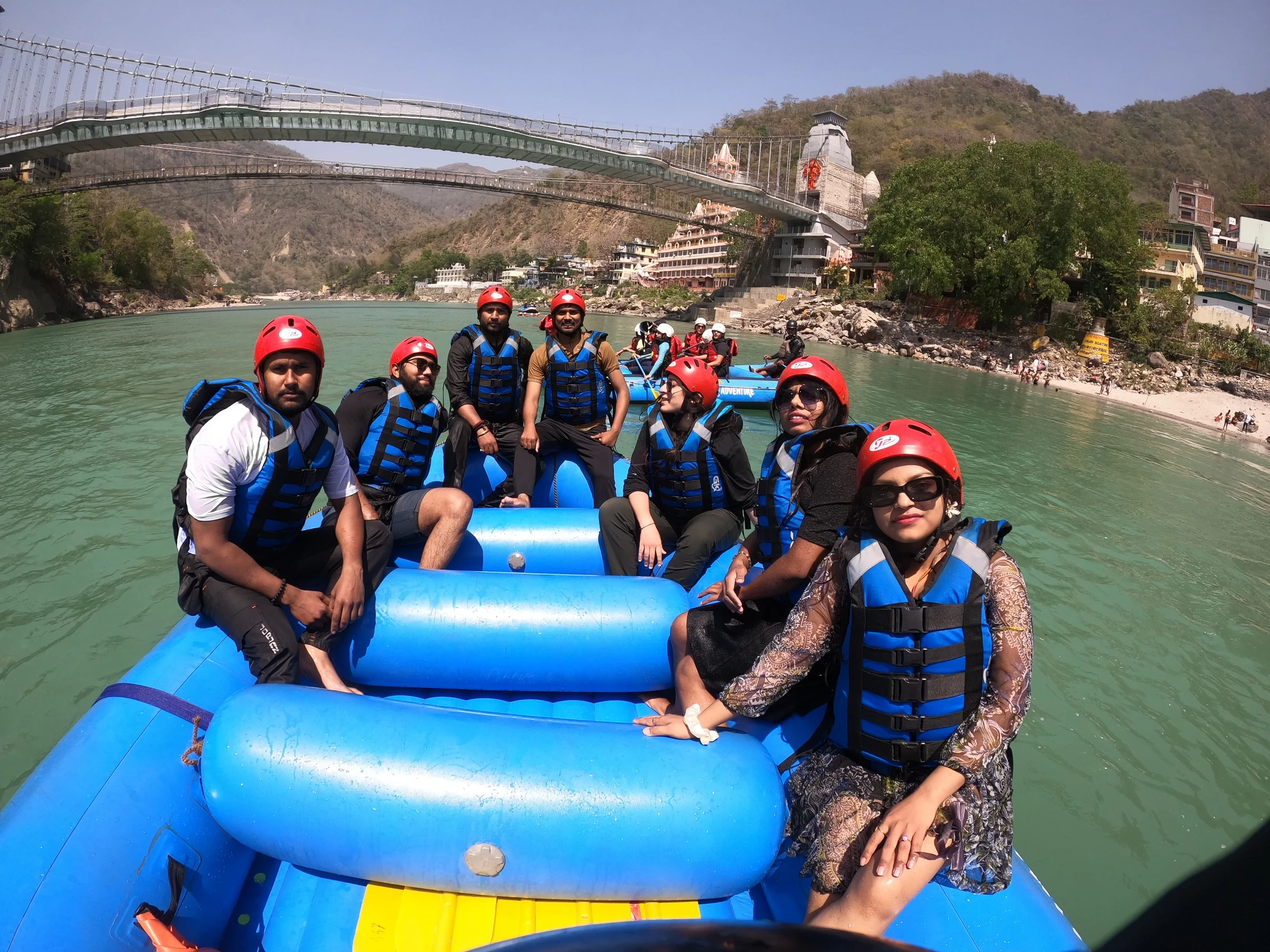9 Km River Rafting in Rishikesh from Brahmpuri