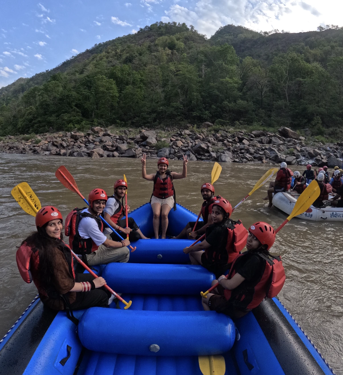 Powering Through Grade III-IV Continuous Whitewater Rapids