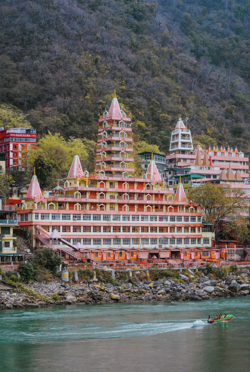 Iconic 13-storey Trayambakeshwar (Tera Manzil) Temple by the Ganges